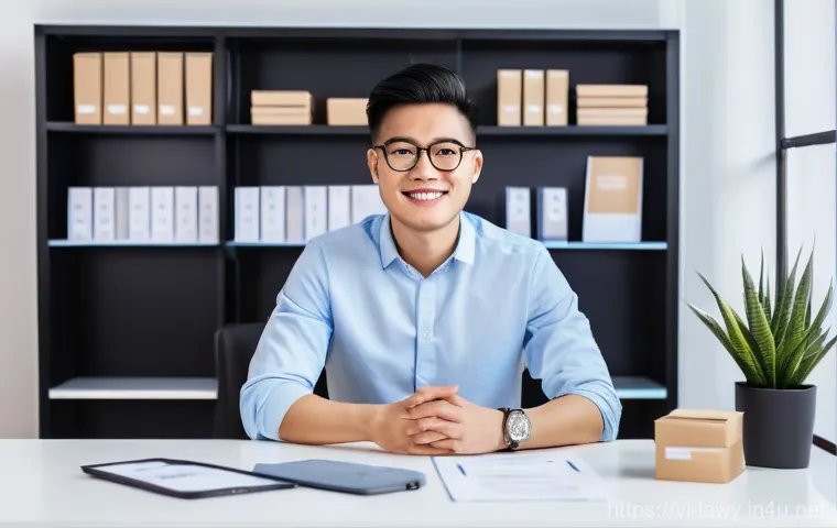 법률 실무에서 자주 다루는 케이스 스터디 - **A Vietnamese couple and landlord signing a rental agreement.**
    A serene and professional scene...